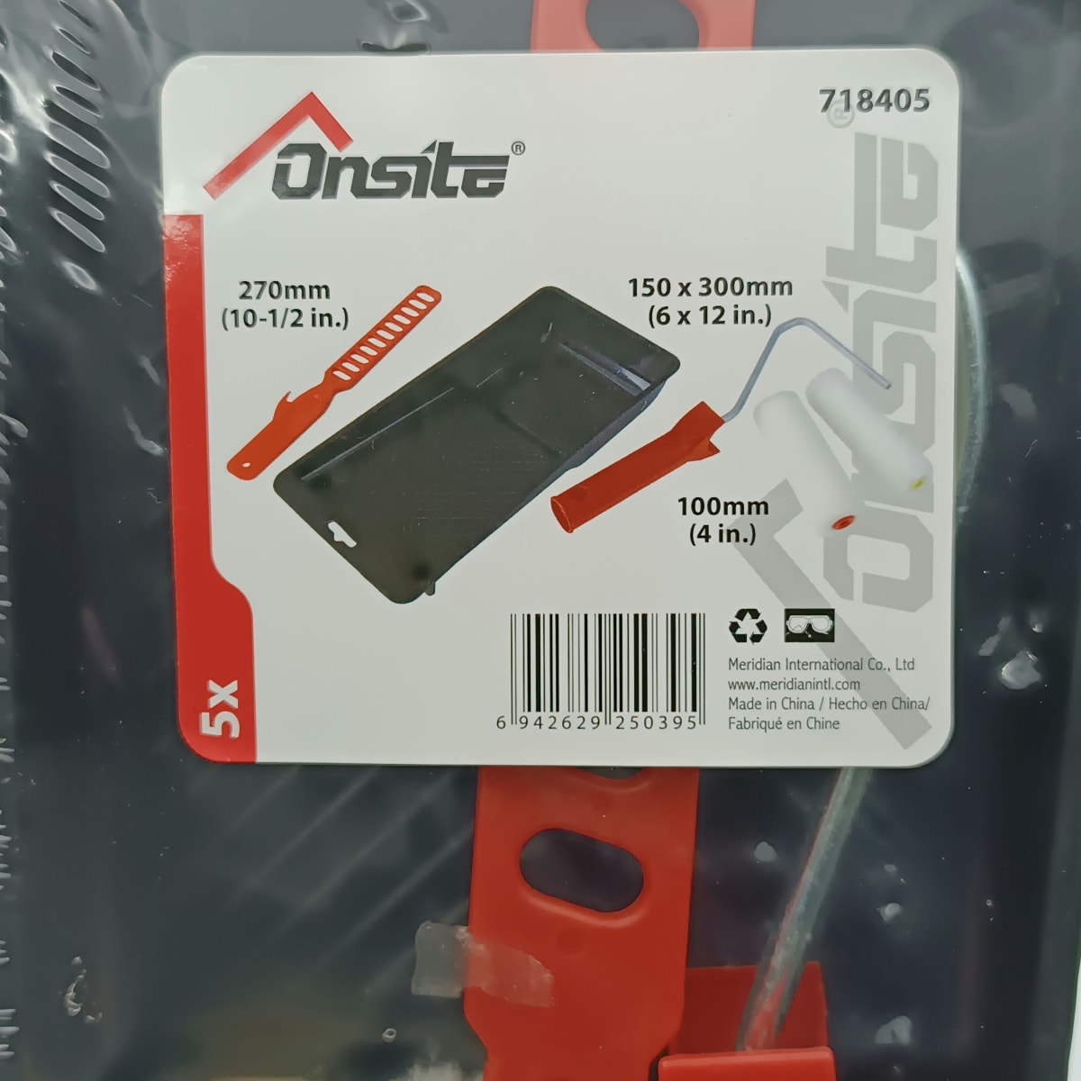 JUEGO PINTURA 5 PIEZAS ONSITE 718405 0