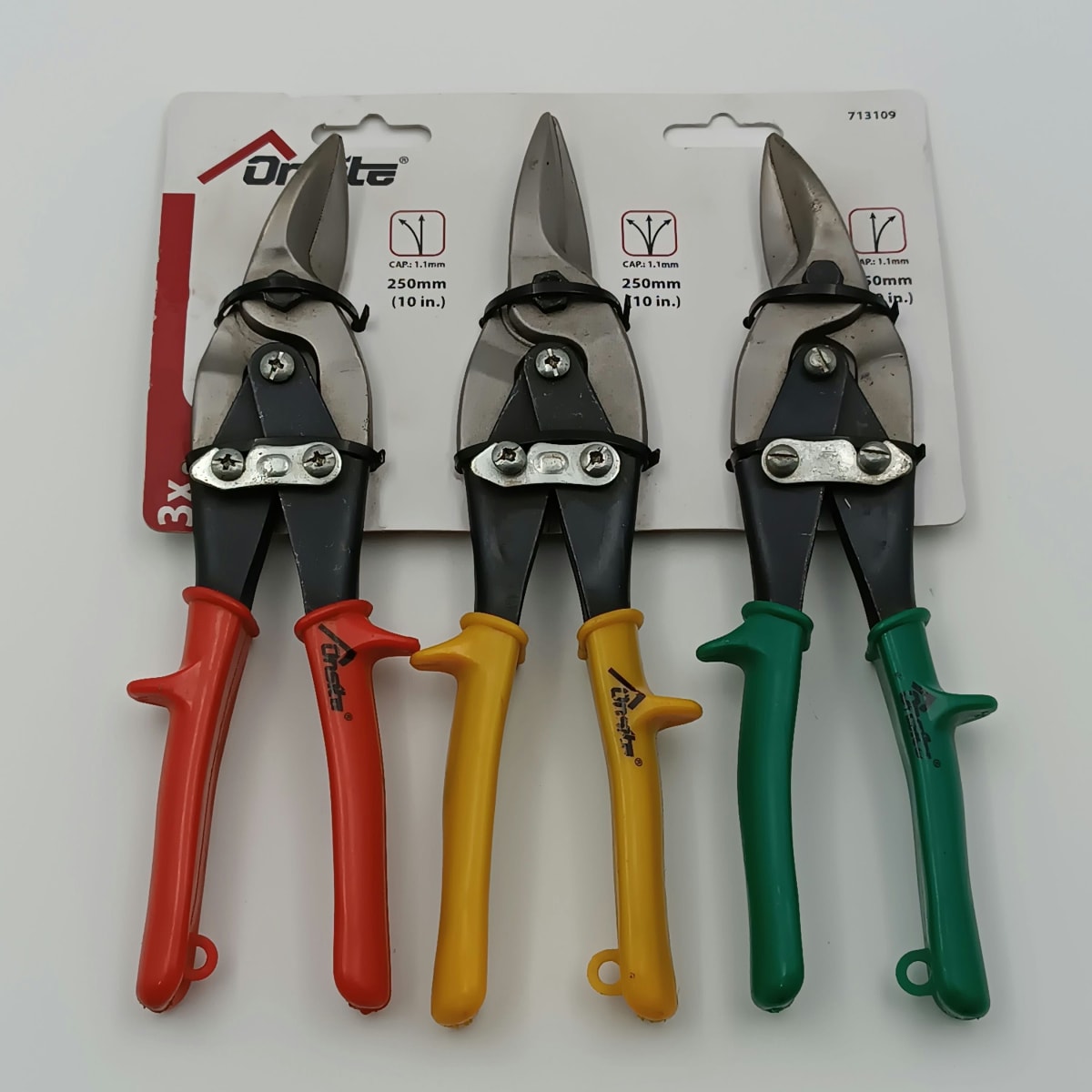 JUEGO TIJERA AVIACION 3 PIEZAS ONSITE 7131092