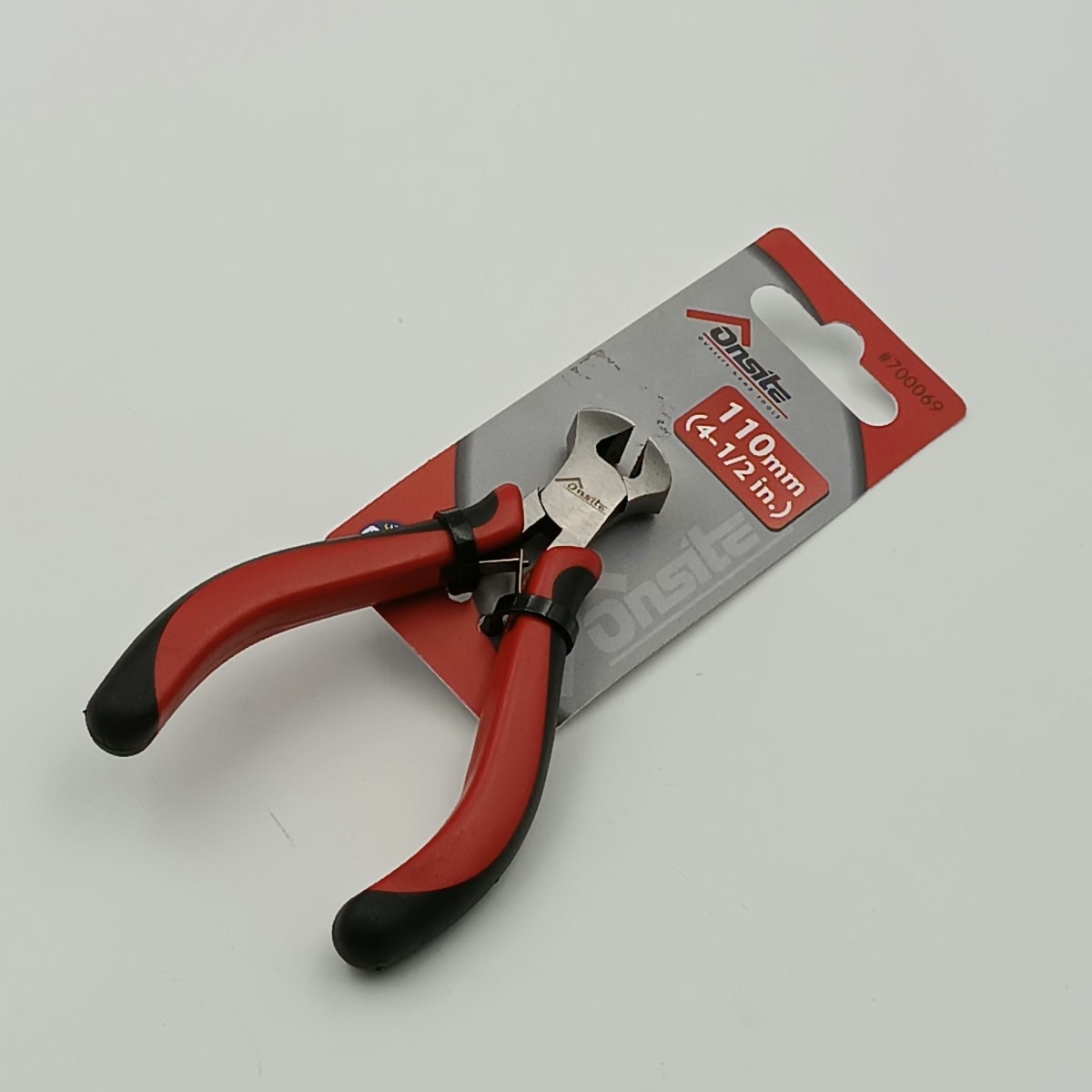 ALICATE CORTE FRONTAL MINI 4 1/2(110 MM.) MANGO REFORZADO ONSITE 700069 0