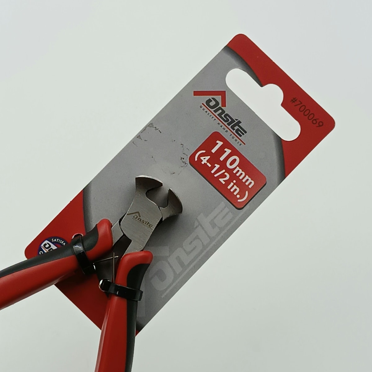 ALICATE CORTE FRONTAL MINI 4 1/2(110 MM.) MANGO REFORZADO ONSITE 7000692