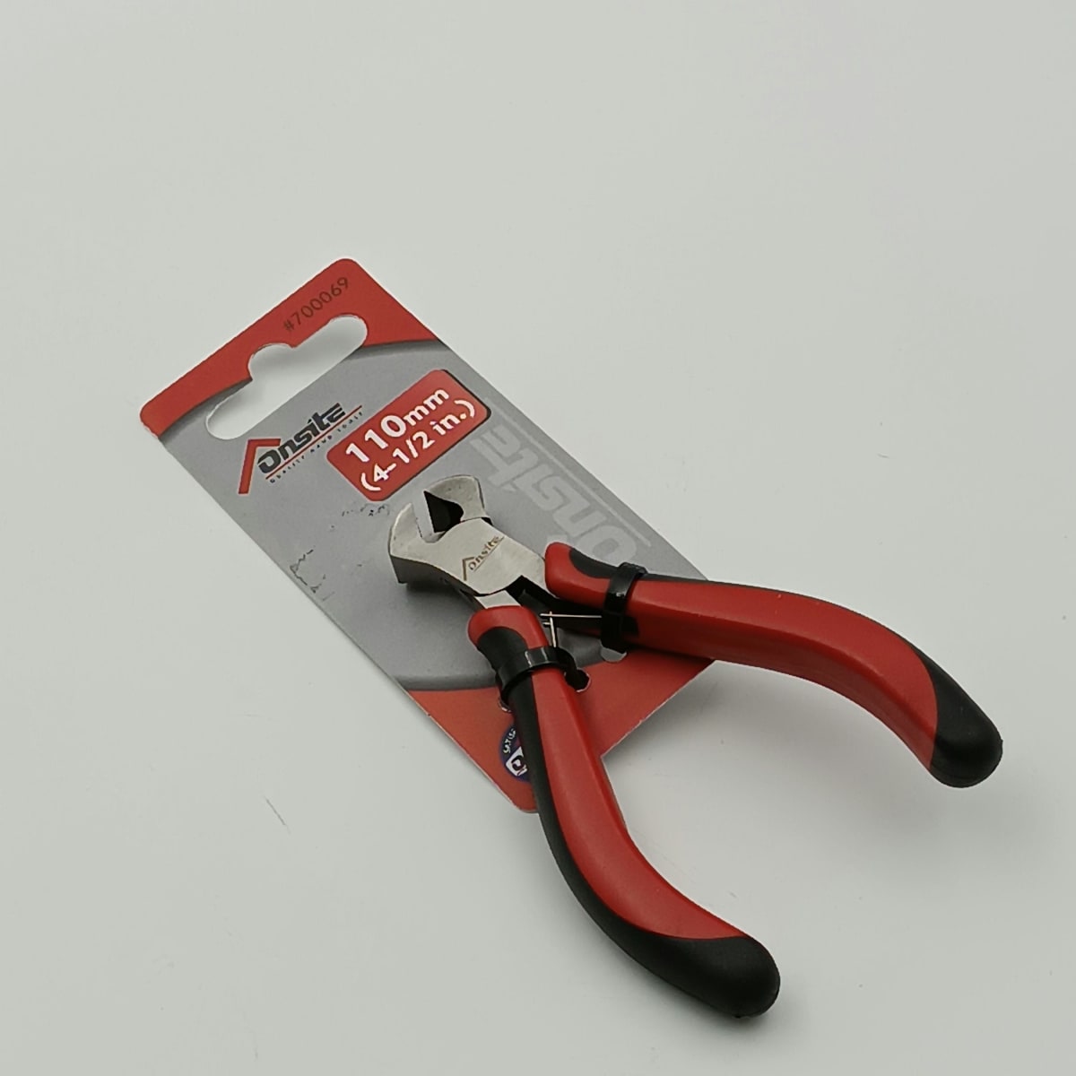 ALICATE CORTE FRONTAL MINI 4 1/2(110 MM.) MANGO REFORZADO ONSITE 7000693