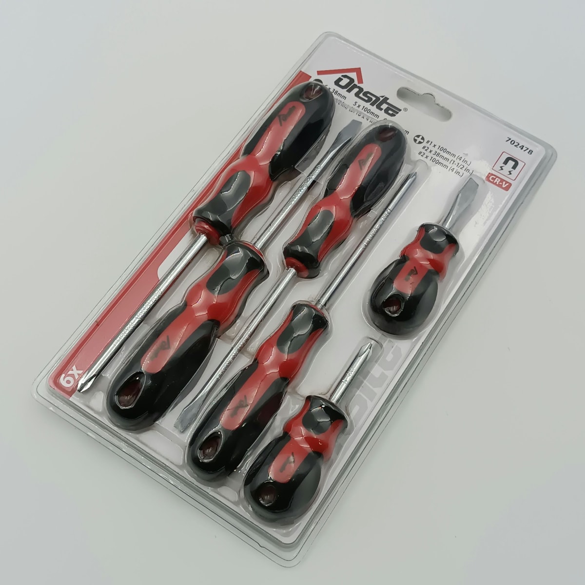 JUEGO ATORNILLADORES 6 PIEZAS ONSITE 7024782