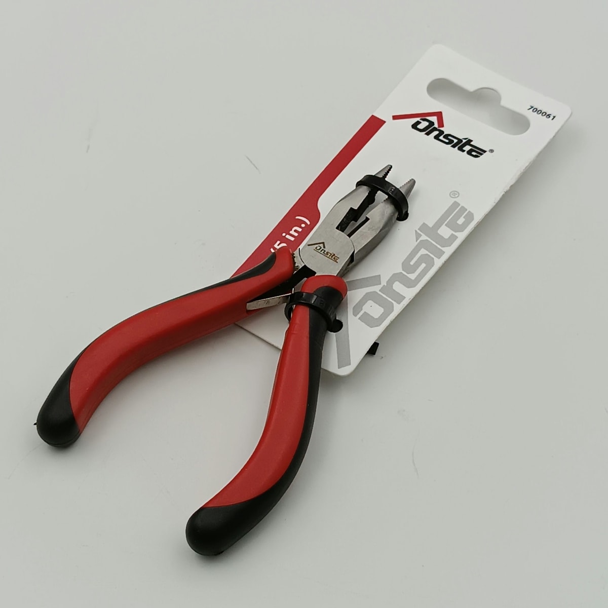 ALICATE PUNTA LARGA MINI 5 PULGADAS(125 MM.) MANGO REFORZADO. ONSITE 7000612