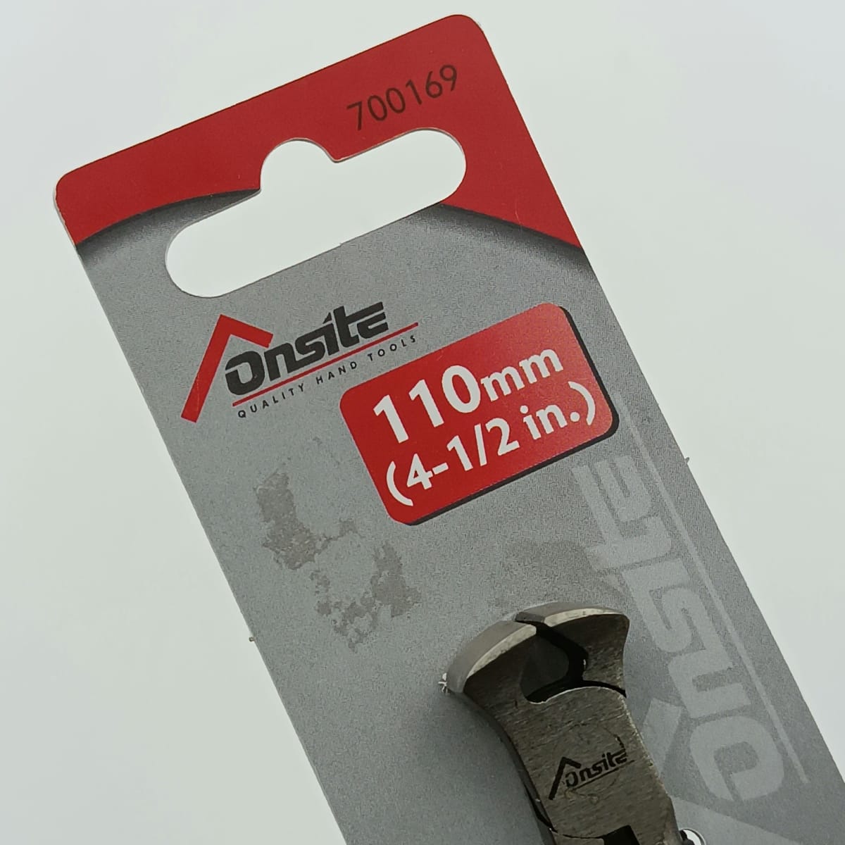 ALICATE CORTE FRONTAL MINI 4 1/2 PULGADAS(110 MM.). ONSITE 7001692