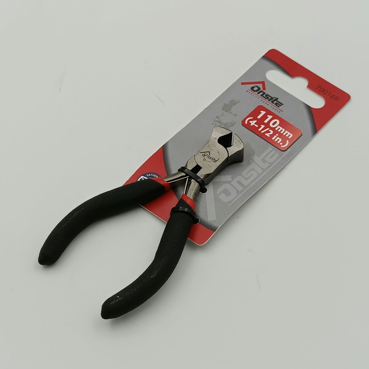 ALICATE CORTE FRONTAL MINI 4 1/2 PULGADAS(110 MM.). ONSITE 7001693