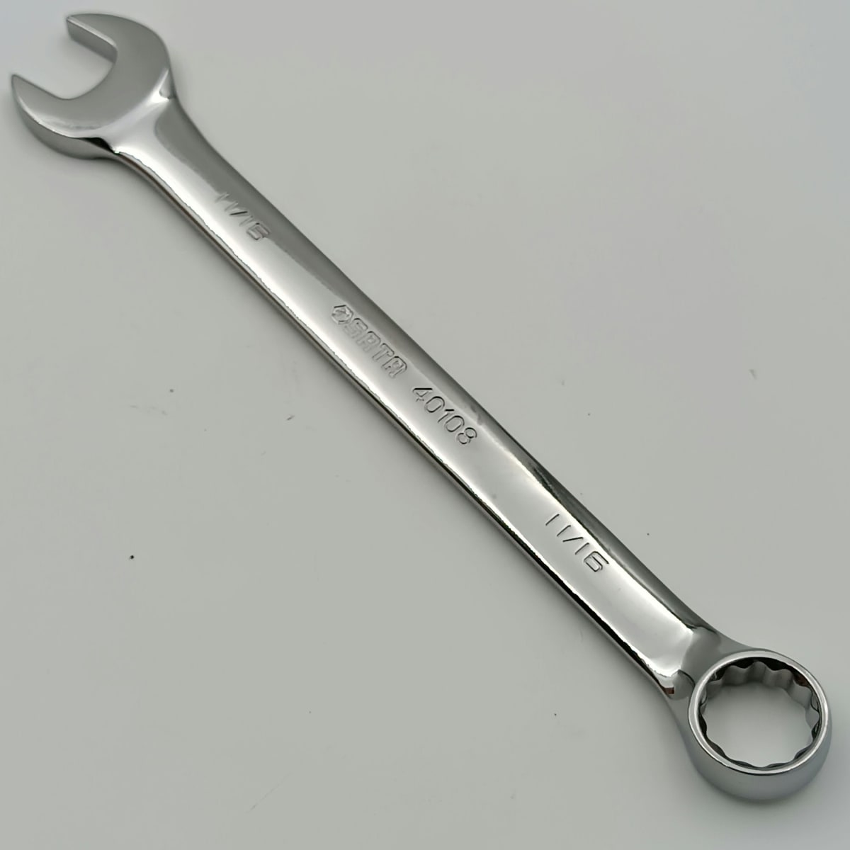 LLAVE COMBINADA PLANA (PULIDA) 11/16 . SATA 40108 0