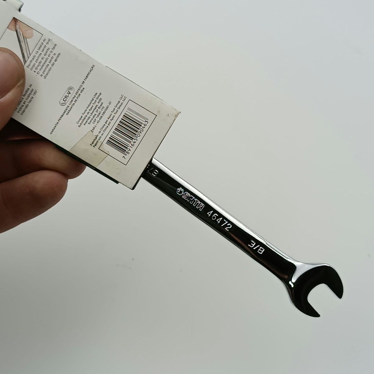 LLAVE COMBINADA CRIQUE CABEZA FLEX 3/8, 46472 SATA2