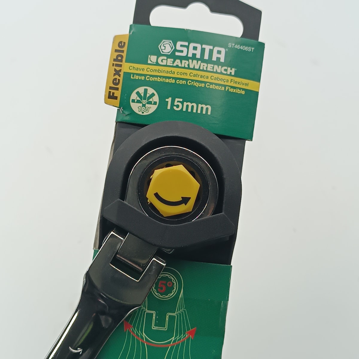 LLAVE COMBINADA CRIQUE CABEZA FLEX 15MM3