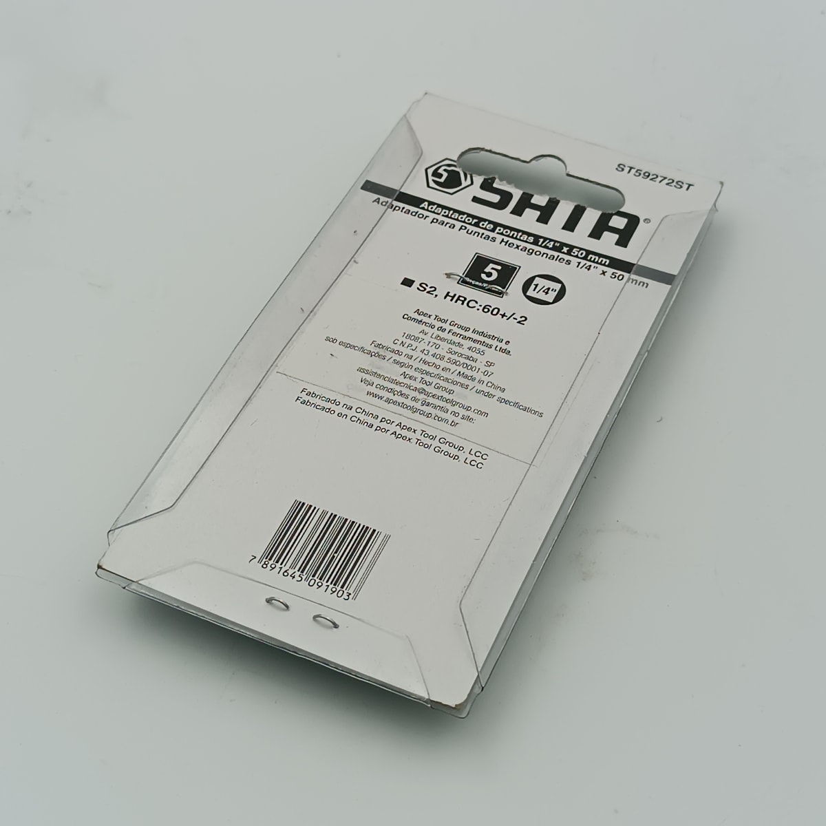 5 PIEZAS ADAPTADOR PUNTA HEXAGONAL 1/4  (50 MM.)3