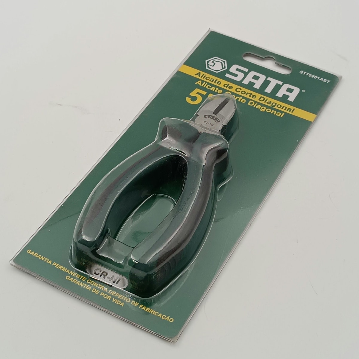 ALICATE CORTE DIAGONAL 5, PULGADAS SAT-70201A2