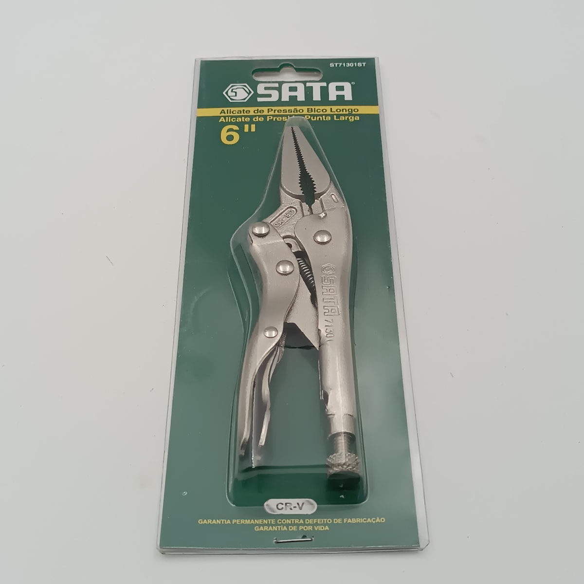 ALICATE DE PRESIÓN PUNTA LARGA 6 2