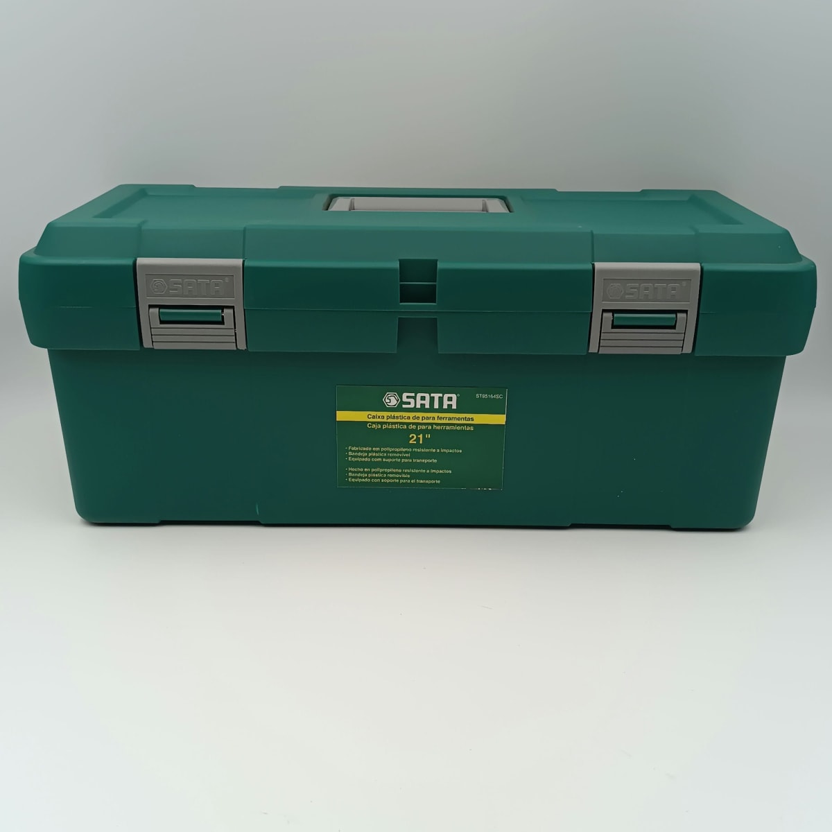 CAJA PLASTICA DE 21, PULGADAS,P/ HERRAMIENTAS 21, PULGADAS, (530x 253 x220) SAT-95164 0