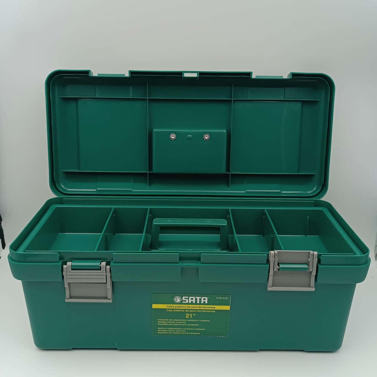 CAJA PLASTICA DE 21, PULGADAS,P/ HERRAMIENTAS 21, PULGADAS, (530x 253 x220) SAT-951642