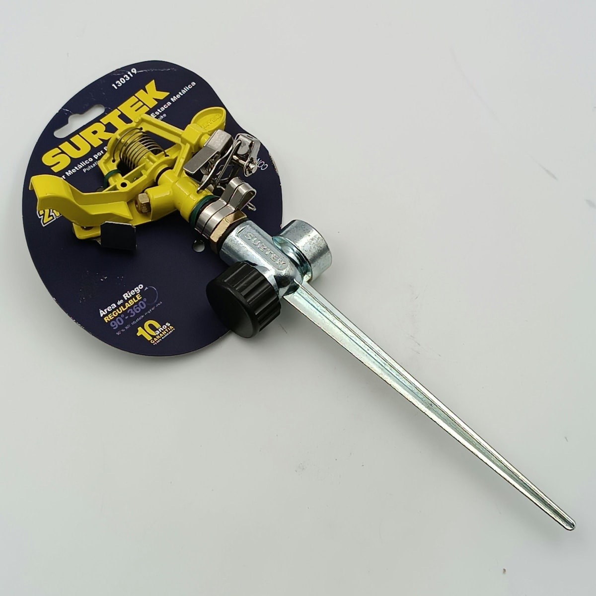 ASPERSOR METALICO REGULABLE POR PULSACIONES DE 2 VIAS. -130319-SURTEK-186.2