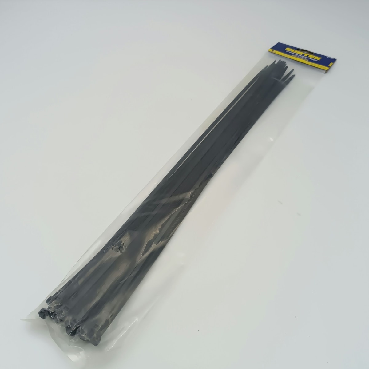 BOLSA (25 UN) AMARRA PLASTICA NEGRO 500 X 4.8 MM 114219. SURTEK 266. 0