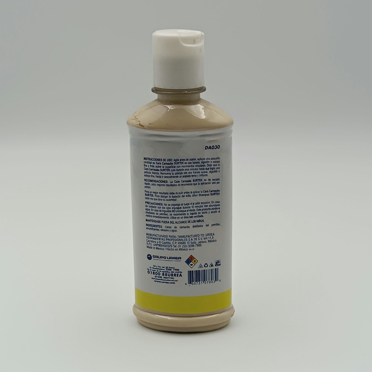 CERA CARNAUBA 250 Ml DA030. SURTEK 139. 0