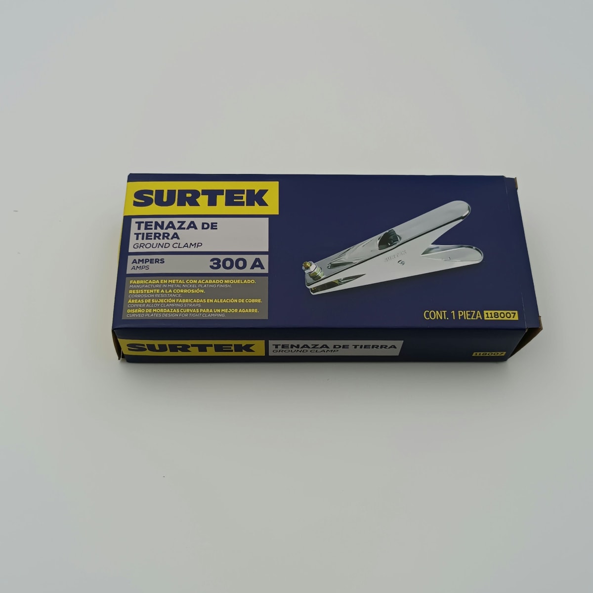 TENAZA O PINZA DE TIERRA 300 A. -118007-SURTEK-181.3