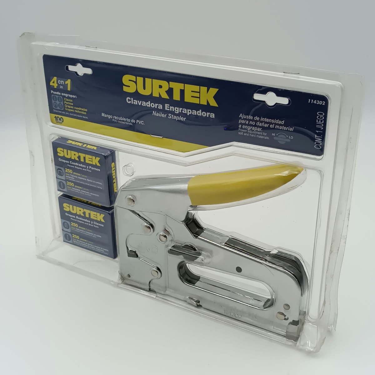 ENGRAPADORA METALICA TIPO PISTOLA (4 EN 1) 114302 - SURTEK- 0