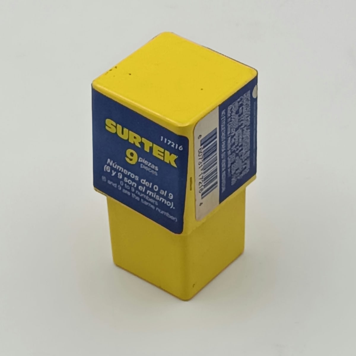 JUEGO DE NUMEROS DE GOLPE ALTURA DE LETRA 6 MM (1/4). -117216-SURTEK-97. 0