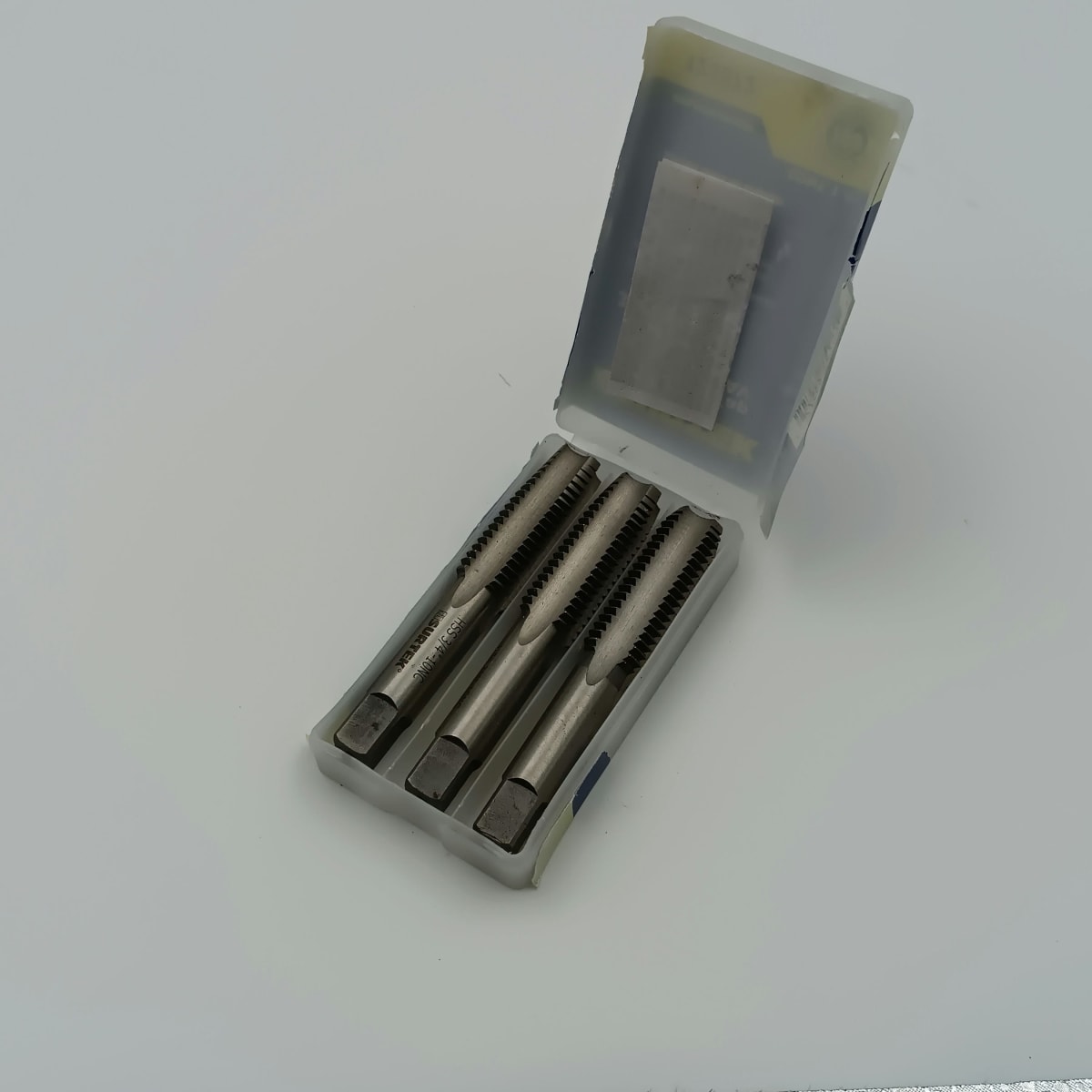 JUEGO DE TRES MACHOS ACERO ALTA VELOCIDAD Ø 3/4-10. -123572-SURTEK-98.2