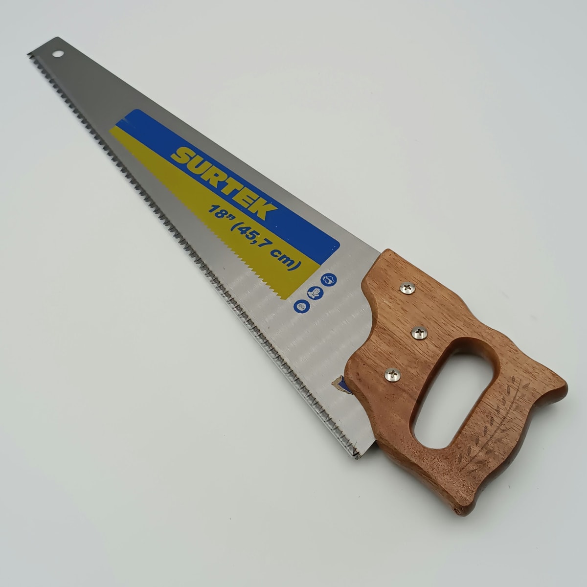 SERRUCHO TRIPLE FILO MANGO MADERA HOJA 18. -120245-SURTEK-131.2