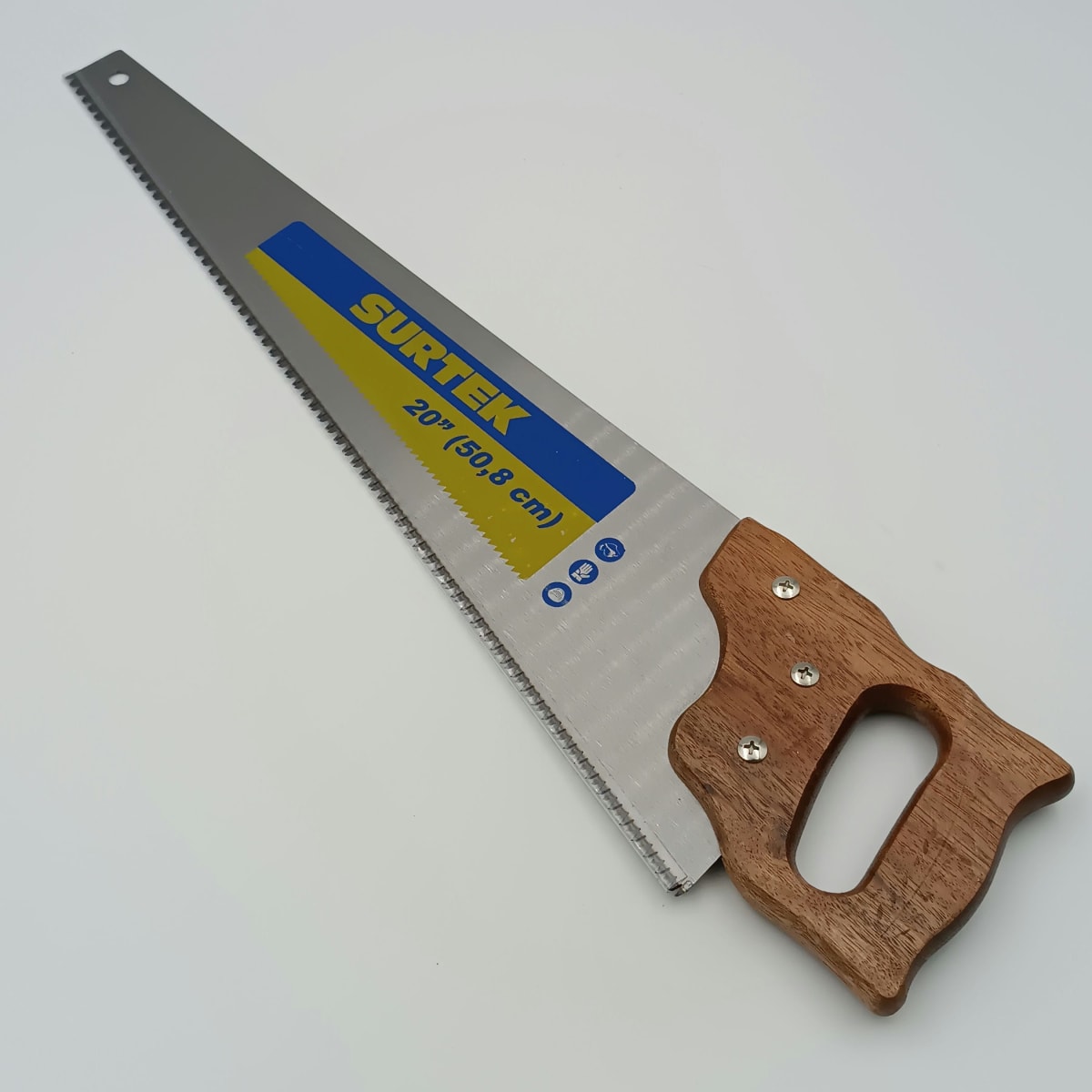 SERRUCHO TRIPLE FILO MANGO MADERA HOJA 20. -120246-SURTEK-131.2