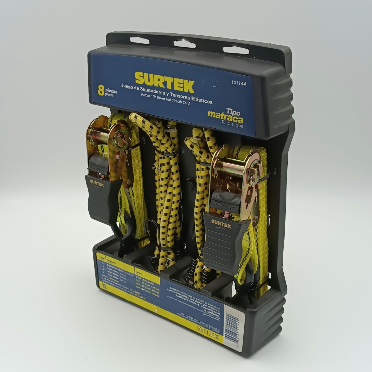 JUEGO DE ESLINGA Y TENSOR 151144 - SURTEK- 0