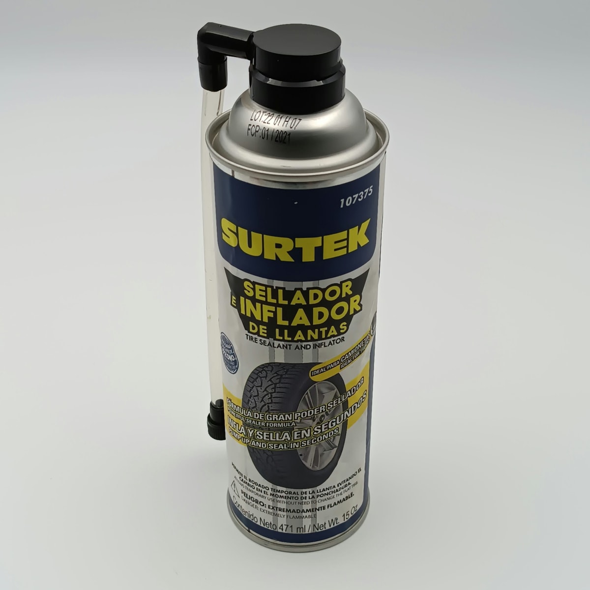 SELLADOR DE LLANTAS 15 Oz 107375. SURTEK 2772