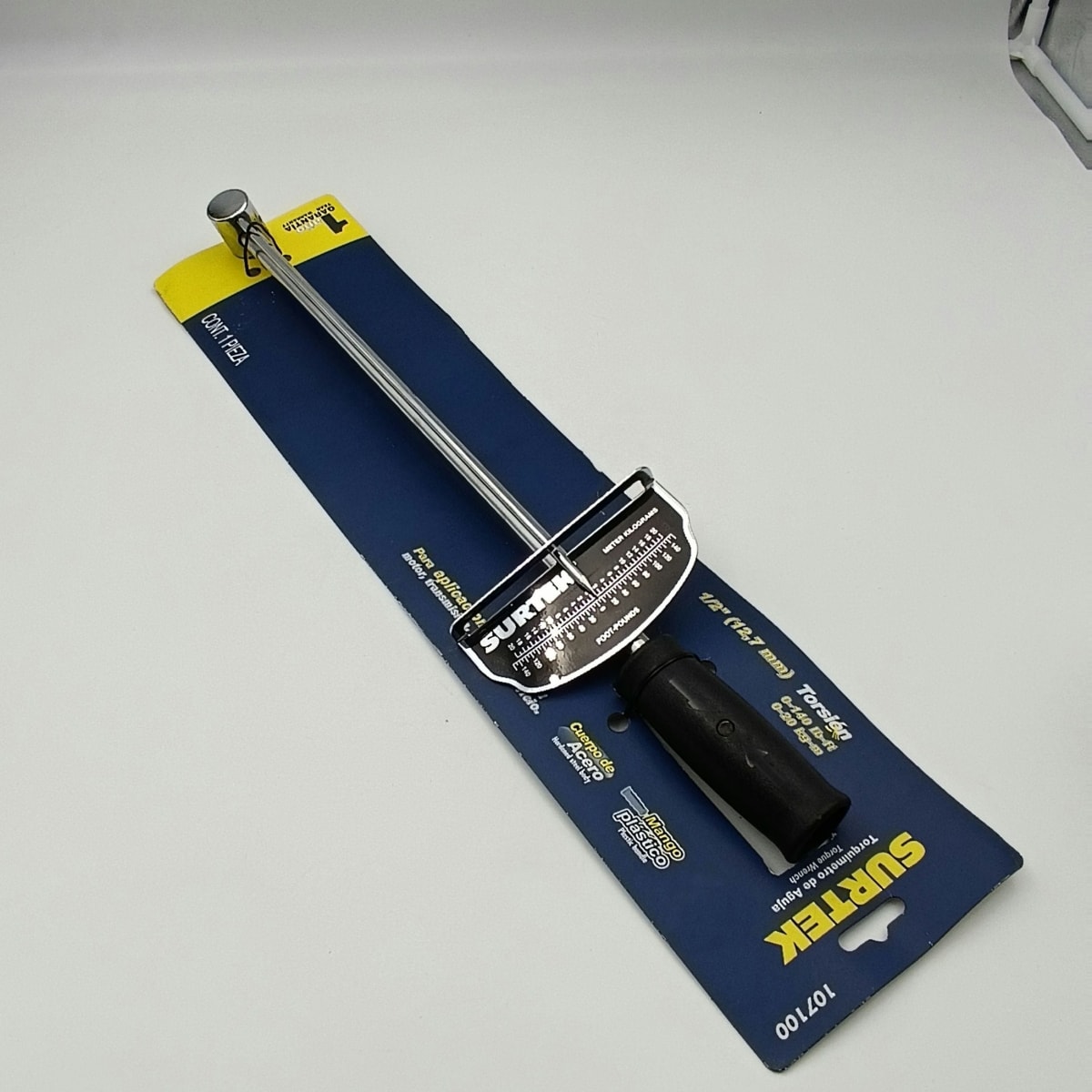 TORQUIMETRO DE AGUJA (PIE-LB) Ø 1/2 0-140 Pie-Lb. 107100. surtek 135 0