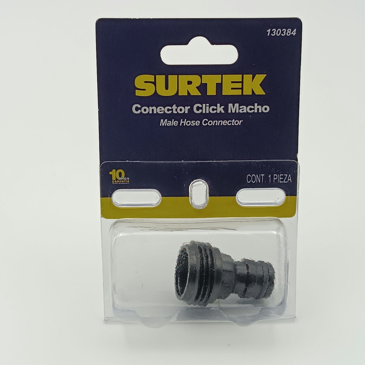 JUEGO DE CONECTOR CON SISTEMA CLICK ADAPTADOR MACHO 3/4. 130384-SURTEK2