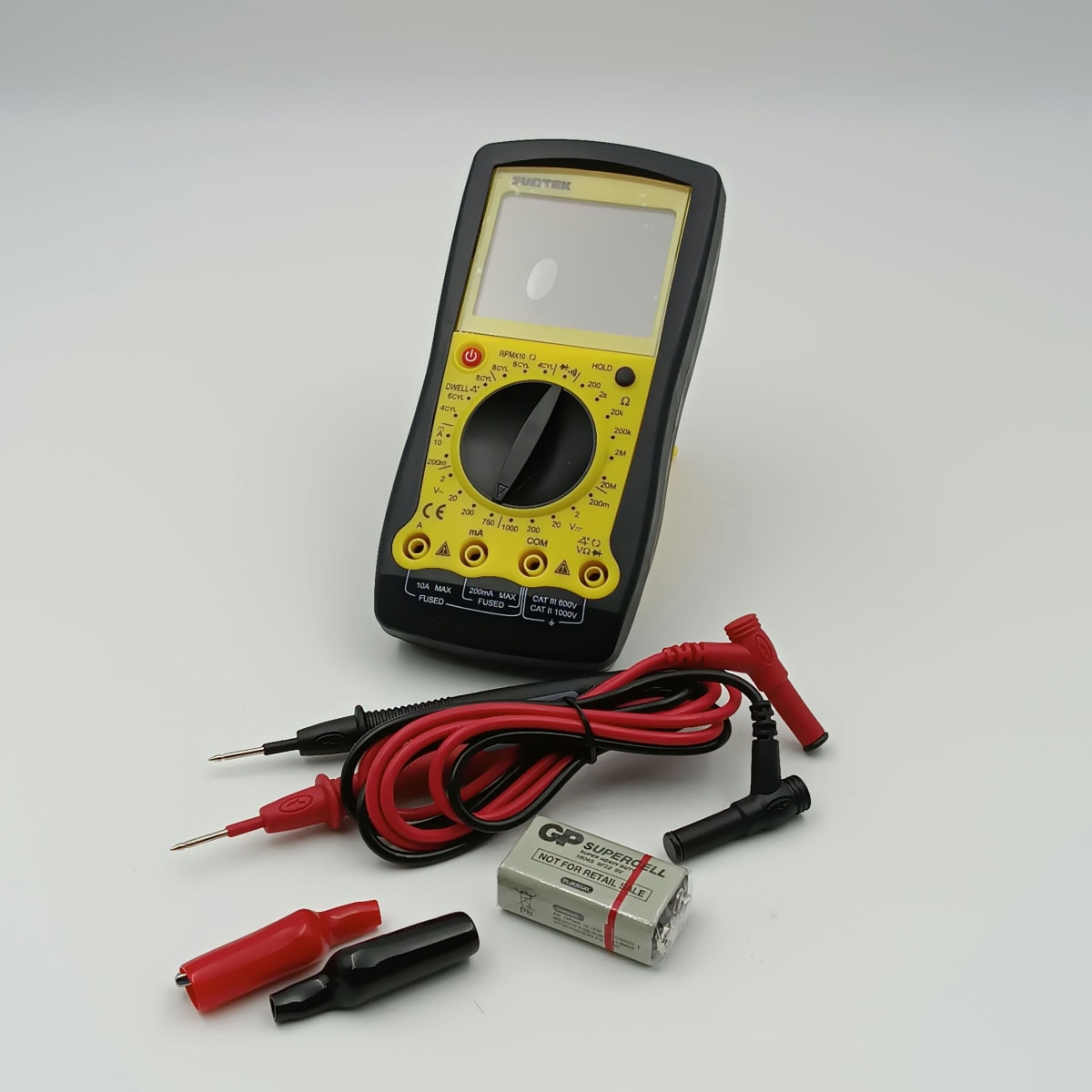 MULTIMETRO AUTOMOTRIZ 1000V. MUL04. SURTEK2