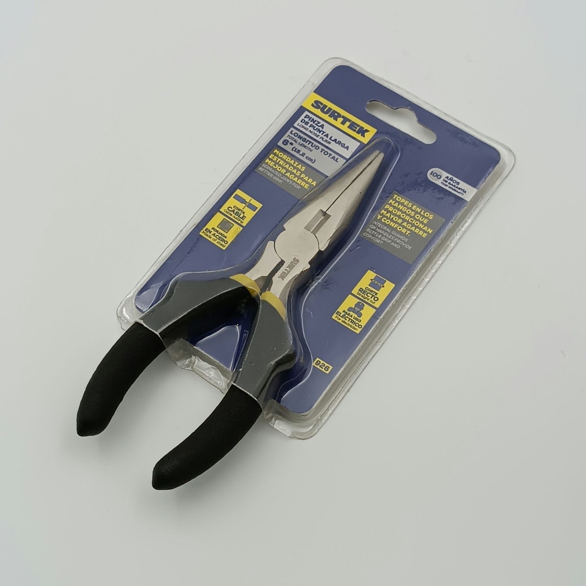 ALICATE PUNTA LARGA 6. 926 SURTEK2