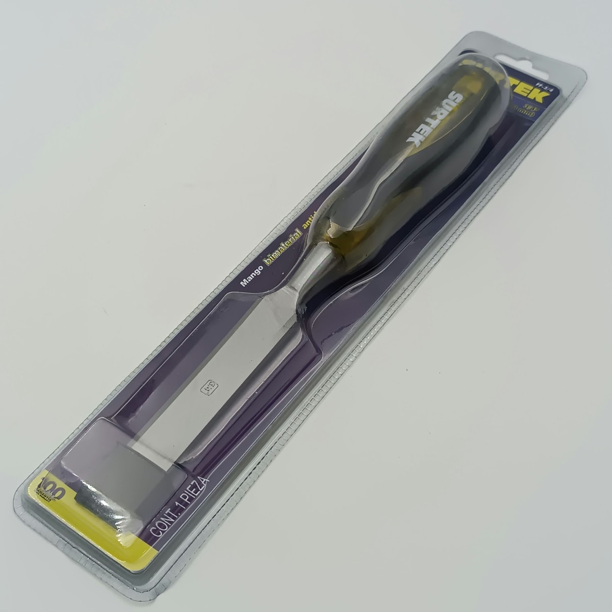 FORMON PARA MADERA CON MANGO BIMATERIAL 3/4. FF-3/4 SURTEK 0