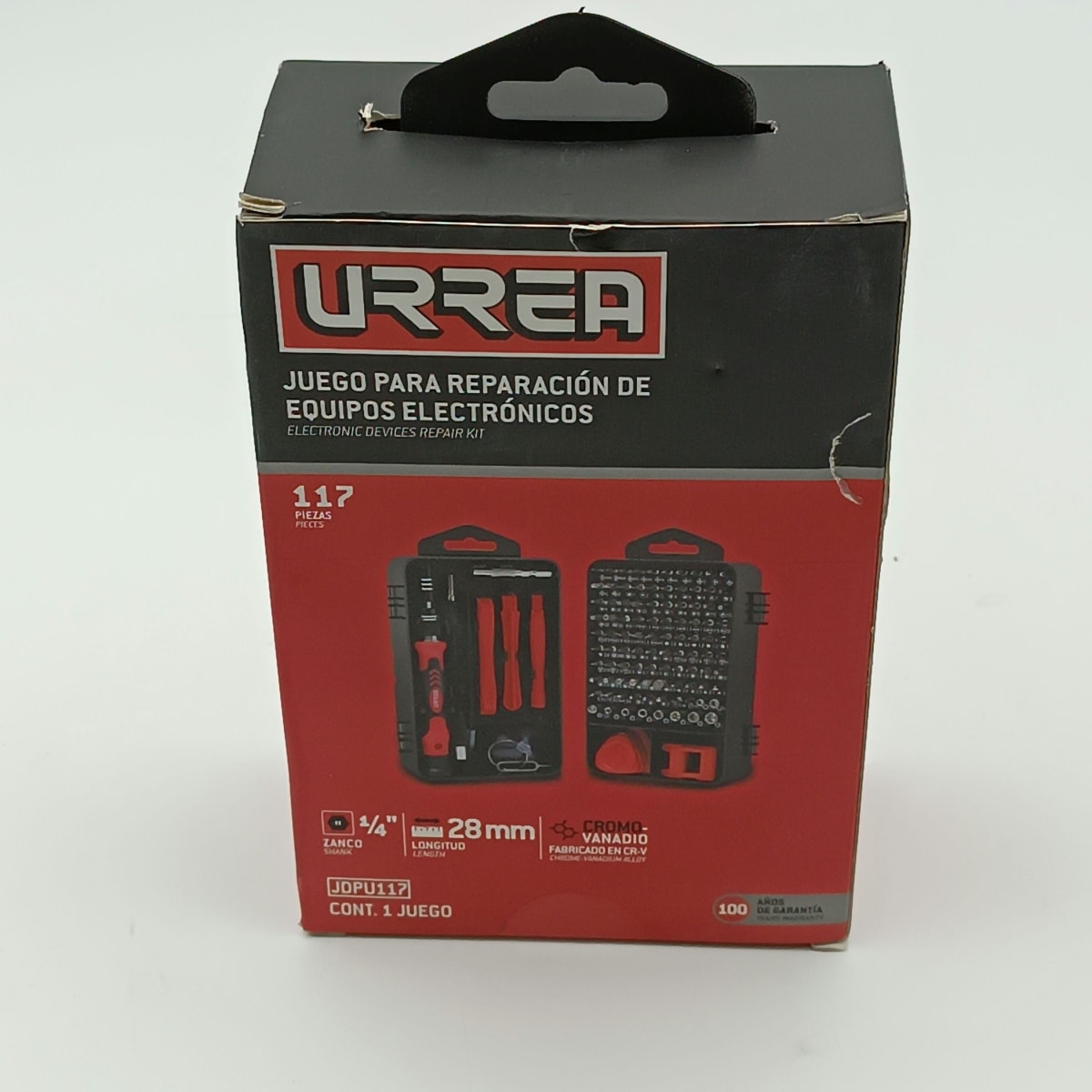 JUEGO DE 117 PIEZAS PUNTAS DE PRECISION PARA REPARACION DE EQUIPOS ELECTRONICOS JDPU117 - URREA-4