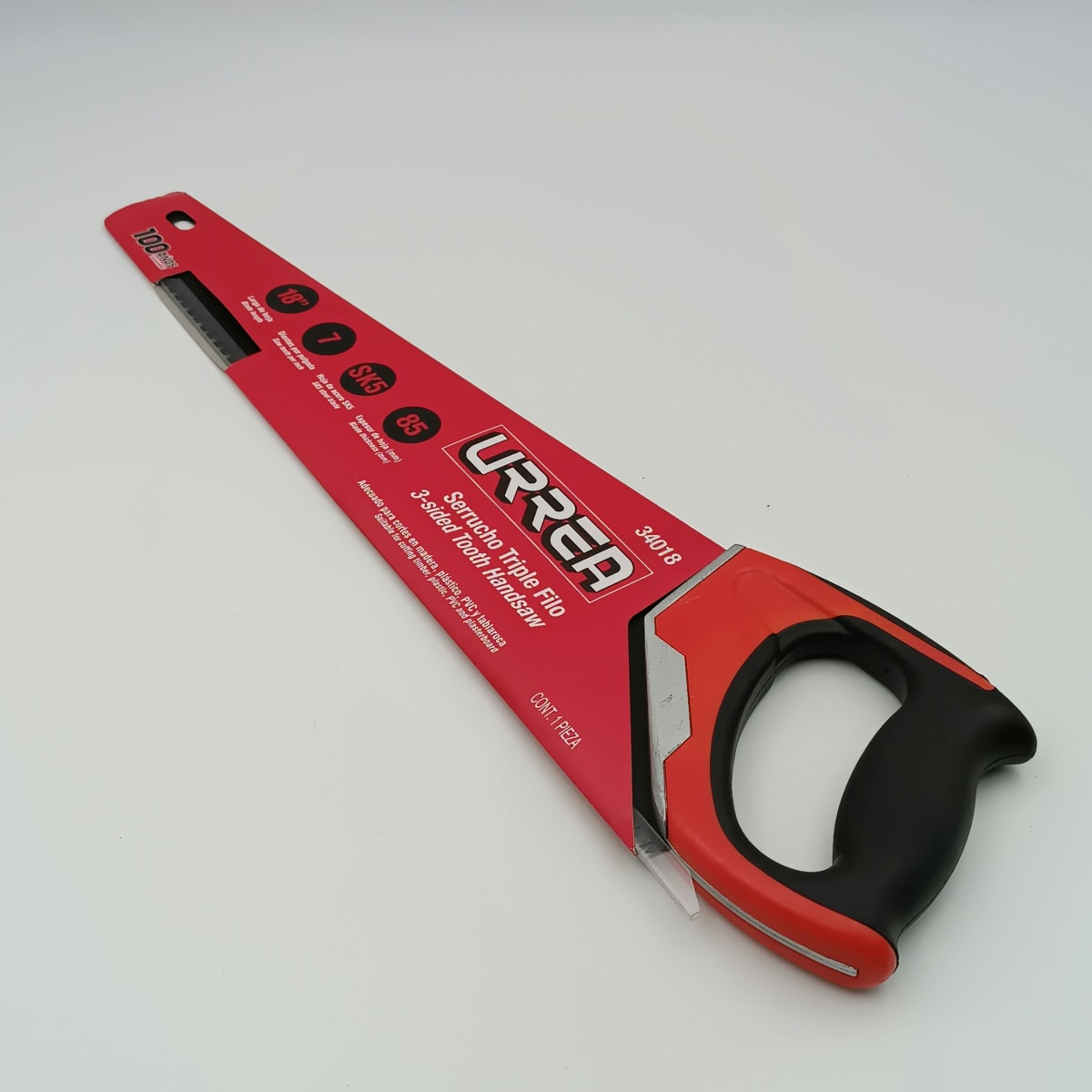 SERRUCHO TRIPLE FILO MANGO ALUMINIO HOJA 18. 34018-URREA-2