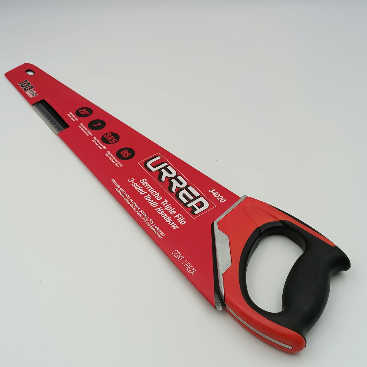 SERRUCHO TRIPLE FILO MANGO ALUMINIO HOJA 20. 34020-URREA-2