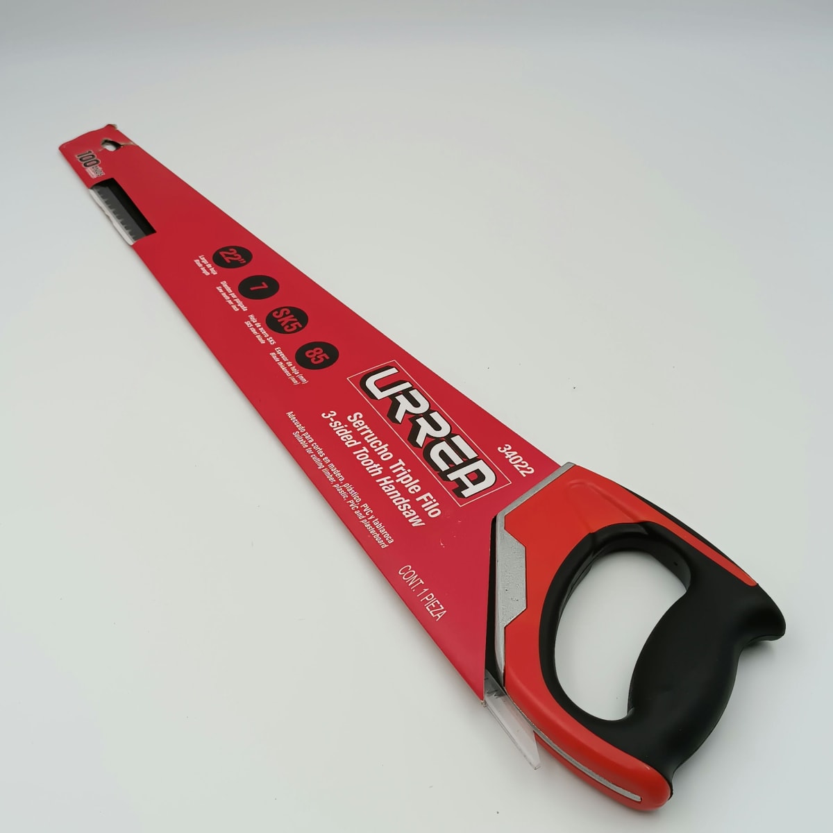 SERRUCHO TRIPLE FILO MANGO ALUMINIO HOJA 22. 34022-URREA-2