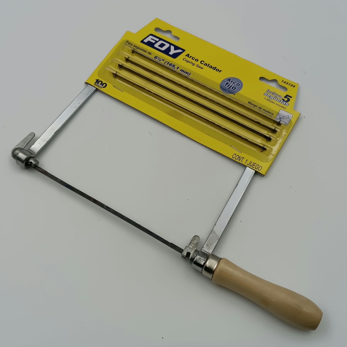 ARCO CALADOR 6 INCLUYE 5 SIERRAS. -143124-FOY-2