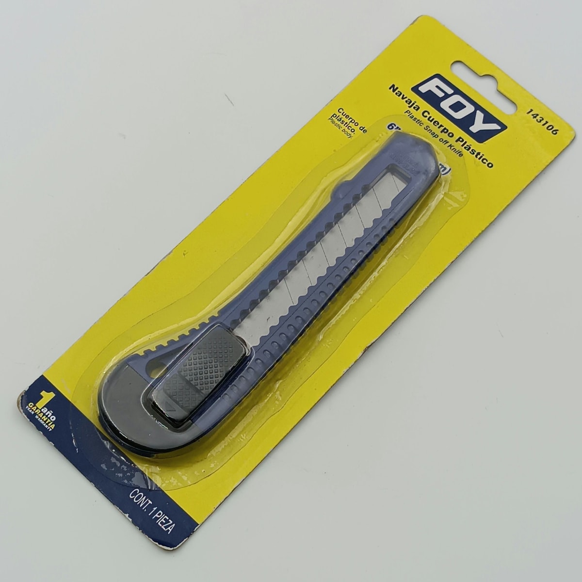 CUTTERS PLASTICO 8 PUNTAS 18 MM. -143106-FOY- 0