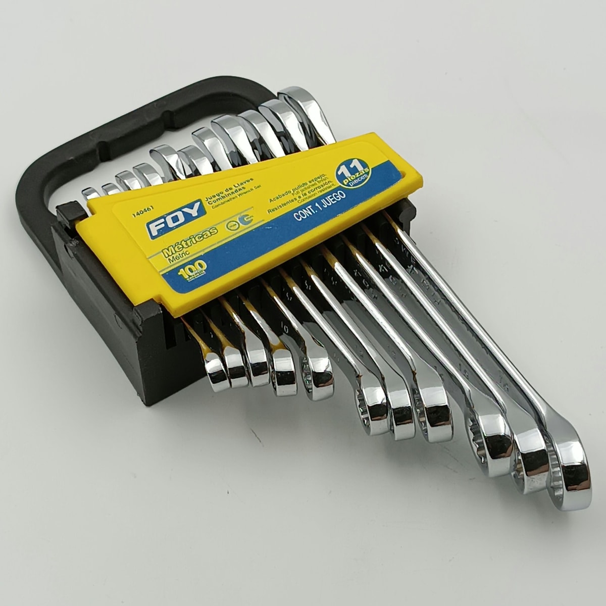 JUEGO DE 11 LLAVES COMBINADA MILIMETRICAS 6-16 MM. -140461-FOY-2
