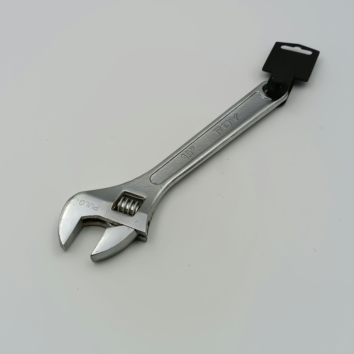 LLAVE AJUSTABLE 10 CROMADA. -140410-FOY- 0