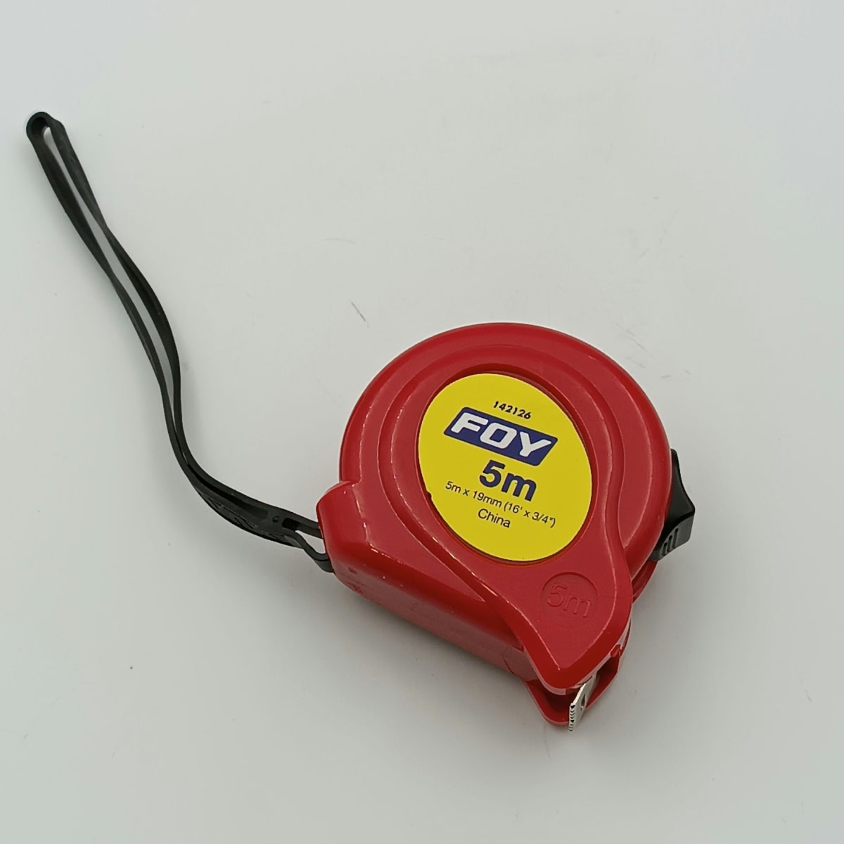 HUINCHA DE MEDIR 5M X 3/4 CINCO COLORES.-142132-FOY- 0