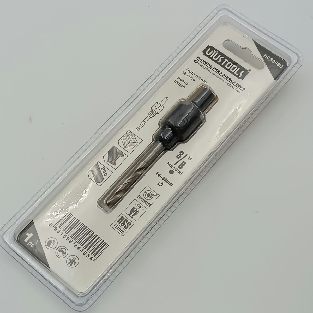 BROCA DE SIERRA COPA 3/8 PULGADAS (14-30MM) UYUSTOOLSS. BCS308U 0