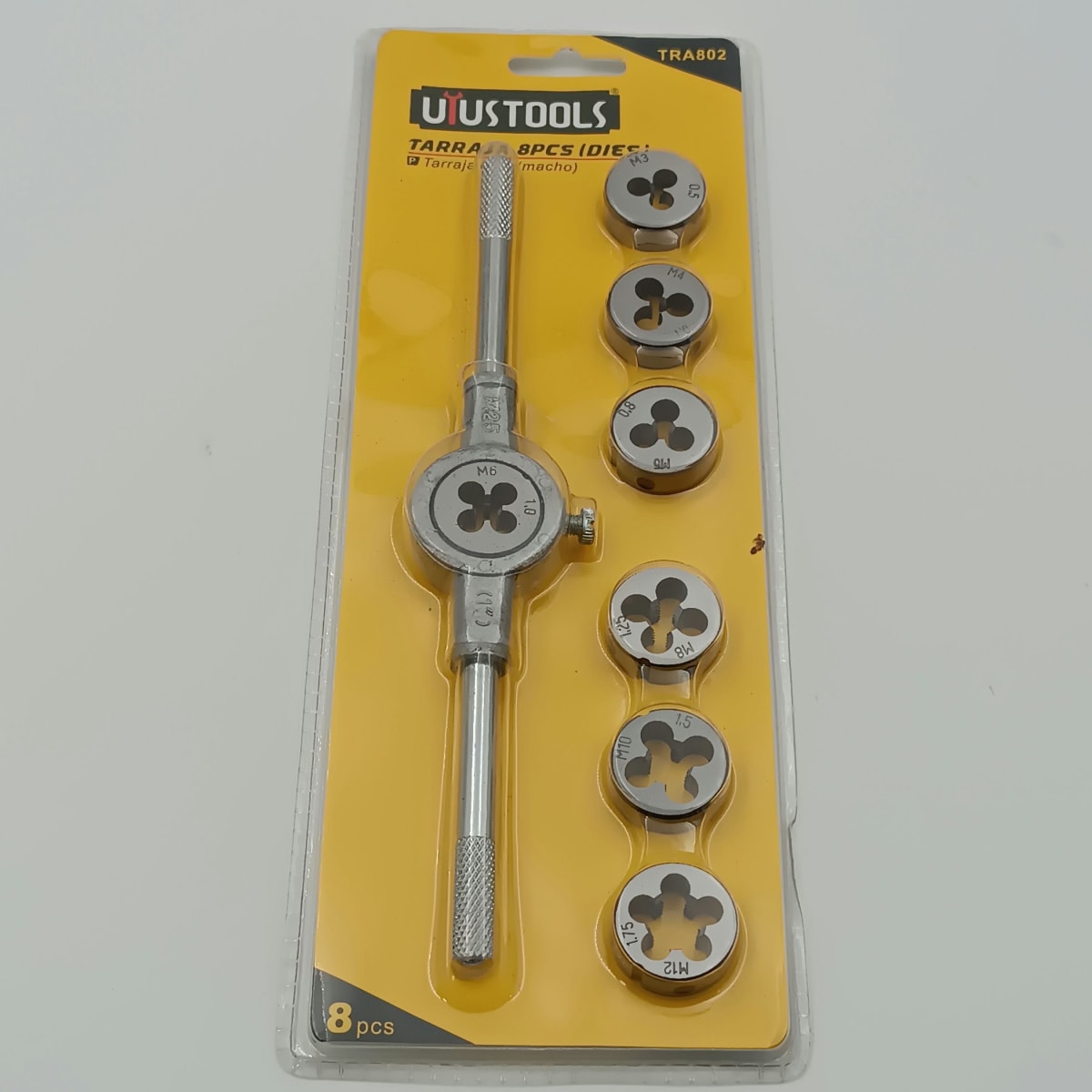SET 8 PCS TERRAJA (DIES) UYUSTOOLSS. TRA802 0