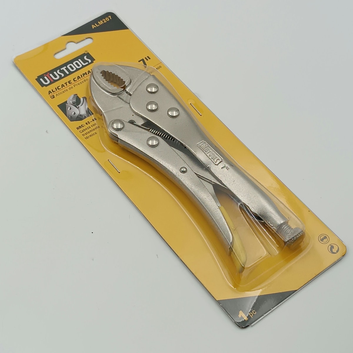 ALICATE CAIMAN 7 PULGADAS BOCA CURVA UYUSTOOLSS. ALM207 0