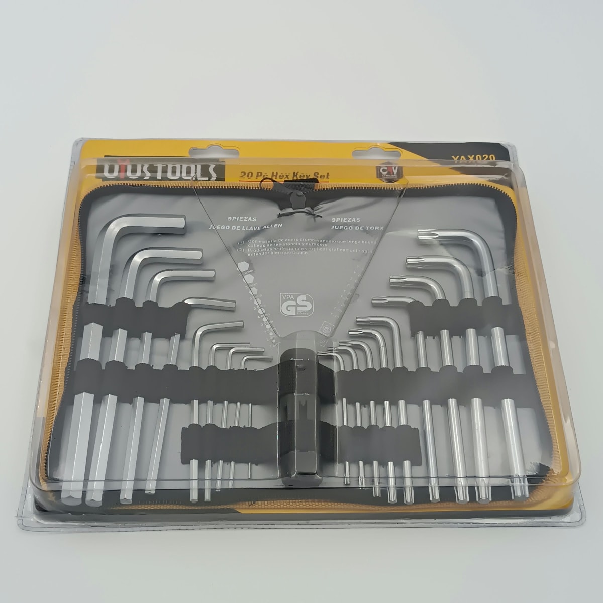 SET 20 PCS LLAVE ALLEN Y TORX UYUSTOOLSS. YAX020 0