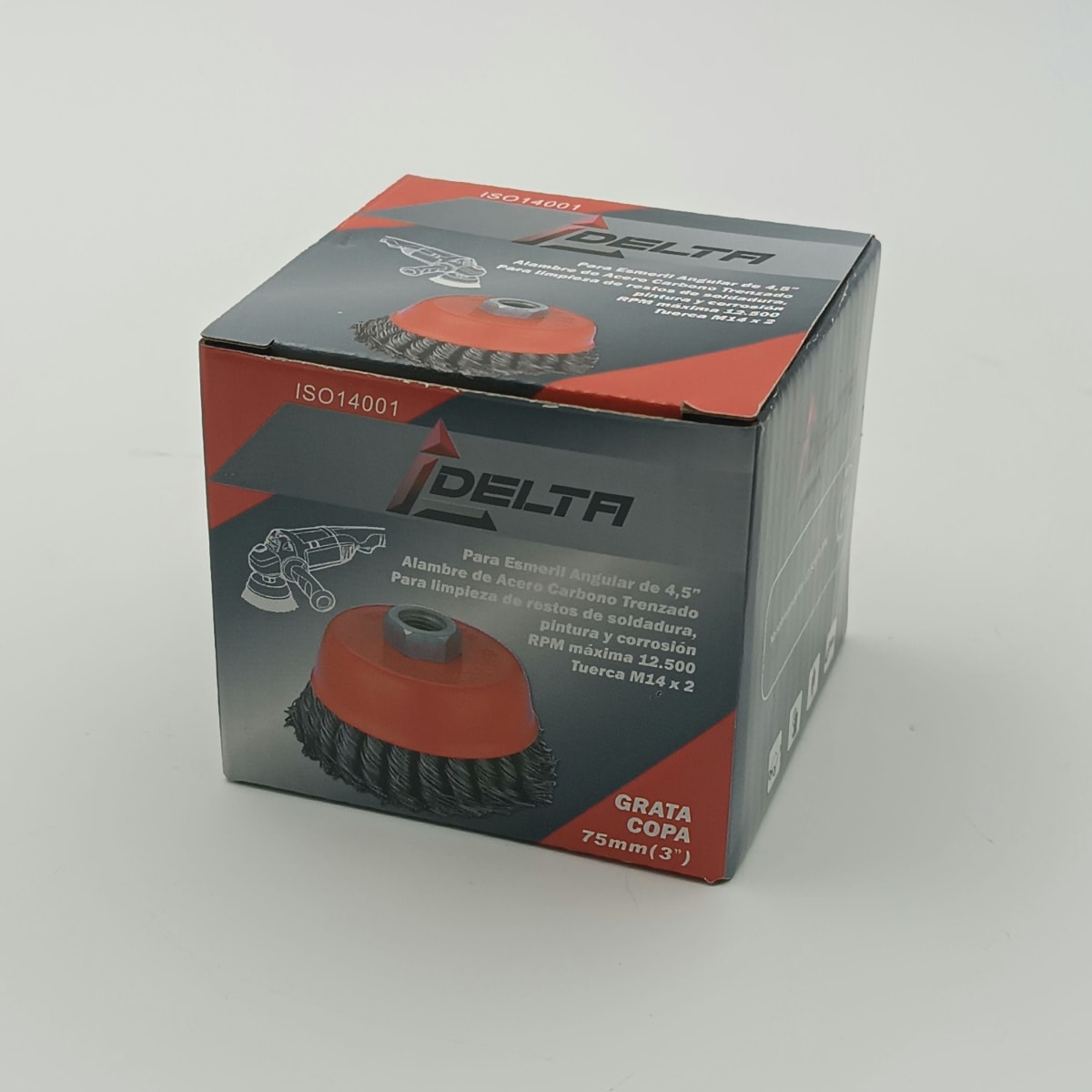 GRATA COPA TRENZ 75MM AC DELTA CAJA3