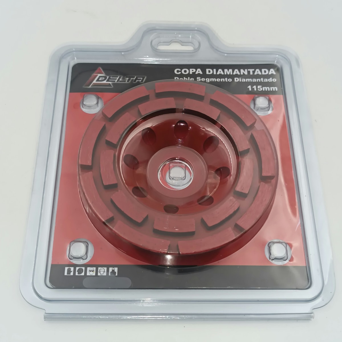 COPA DIAMANTADA 4.5 PULGADAS DOBLE SEGMENTO 36080 0