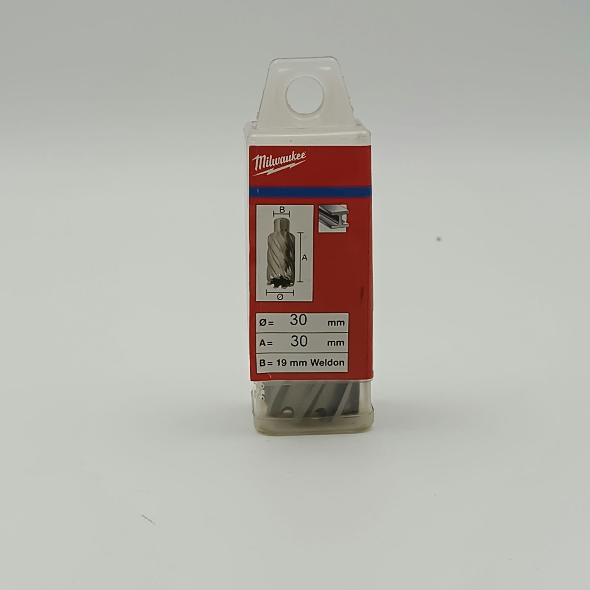 BROCA ANULAR HSS, DIAMETRO 30 MM, LARGO 30 MM, MILWAUKEE 0