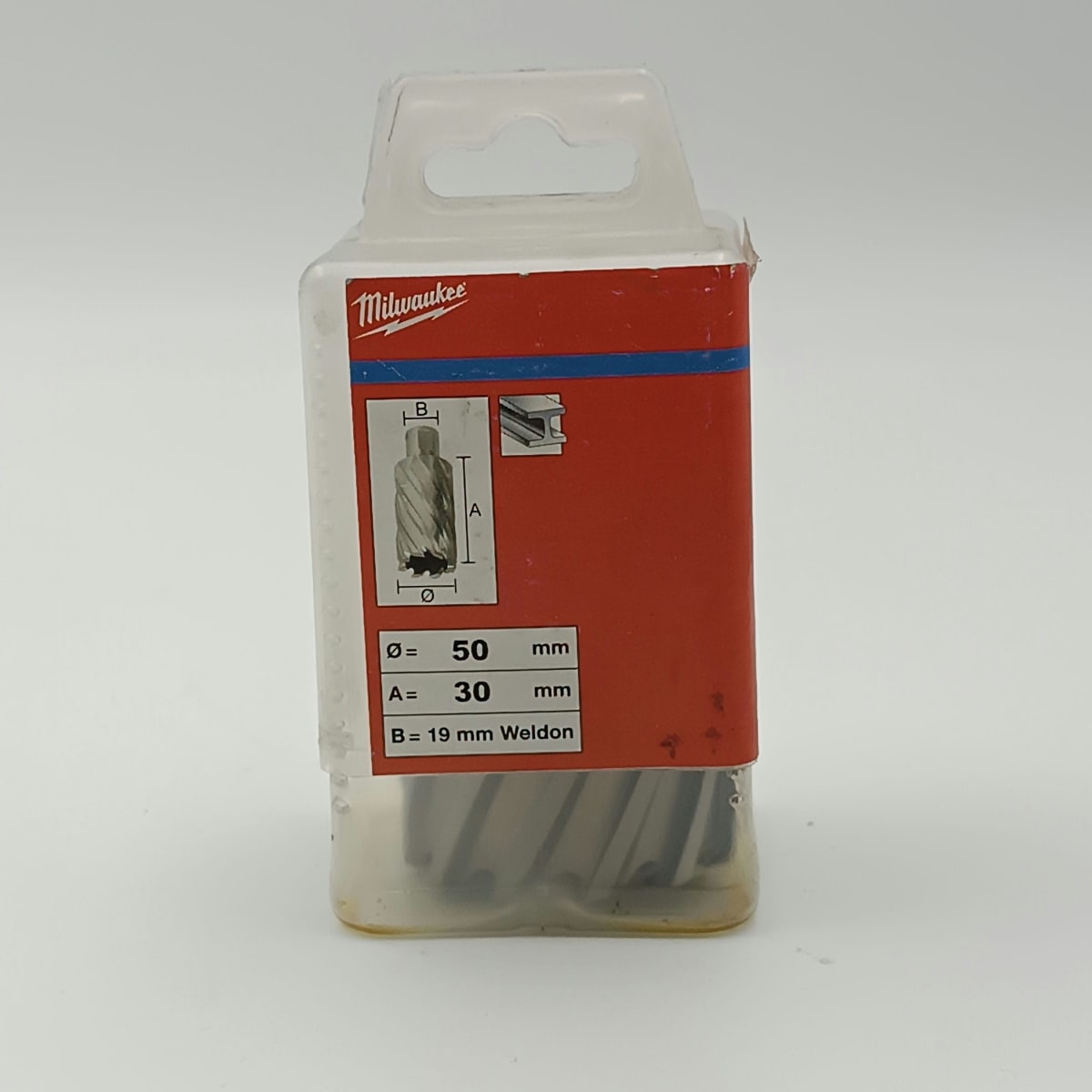 BROCA ANULAR HSS, DIAMETRO 50 MM, LARGO 30 MM, MILWAUKEE 0